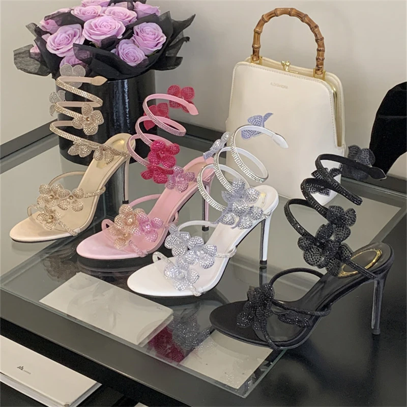 Summer Clothing Dress - Aneikeh 2026 Summer Open Toe Ankle