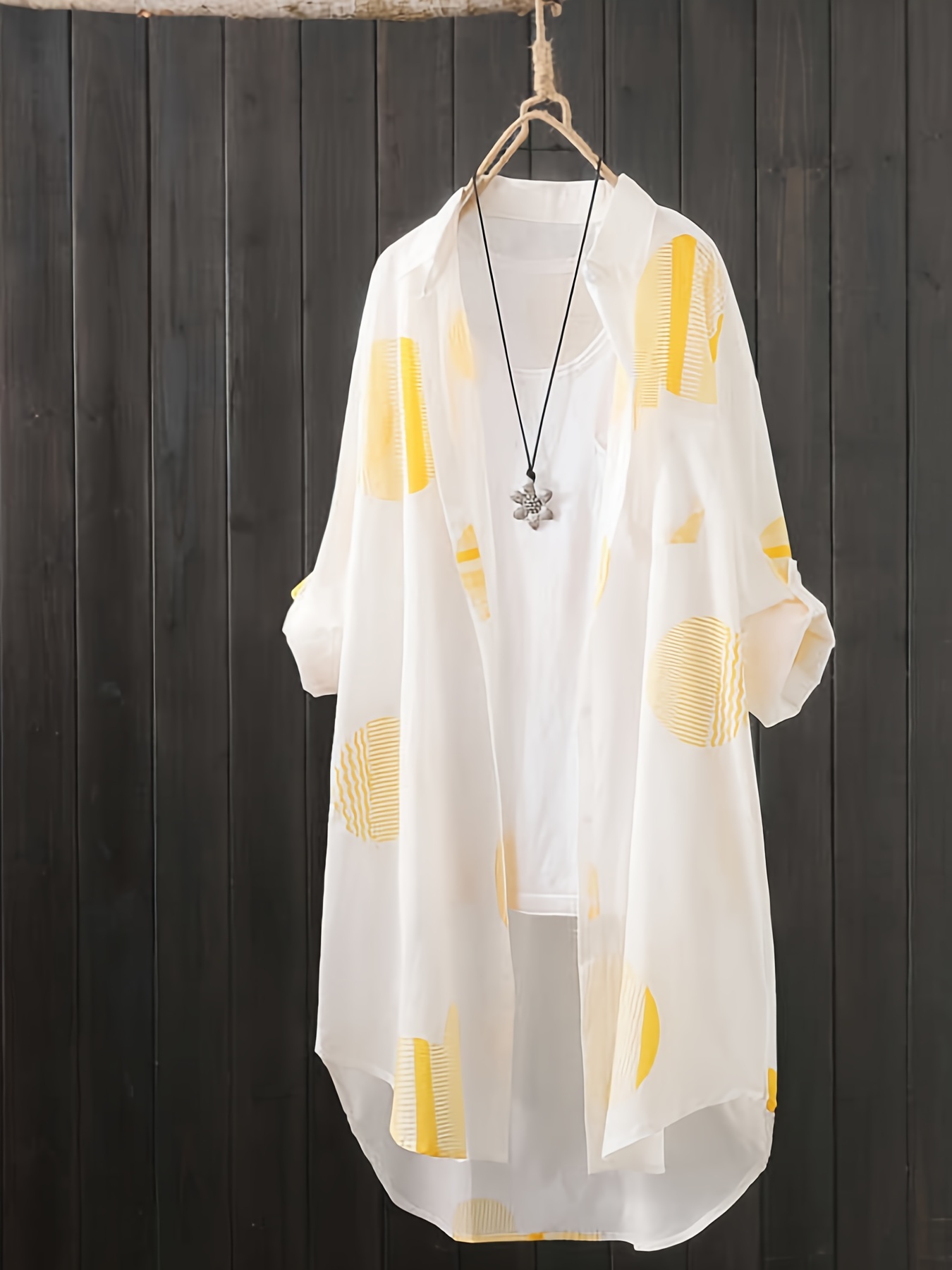 Summer Clothing Capsule - Black and White Large Size Shirt