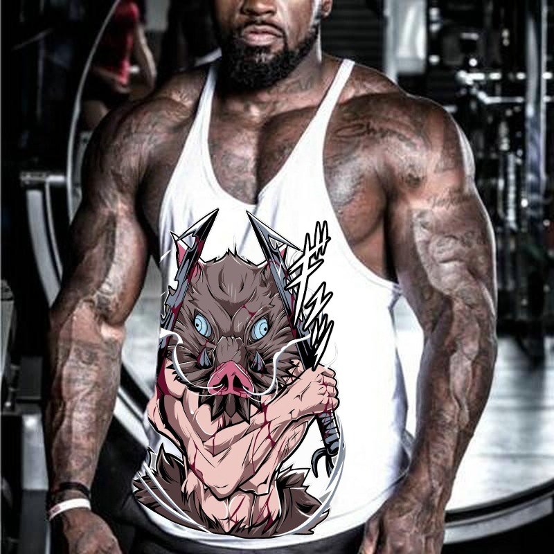 Summer Clothing Brands Men - GYM Mens Tank Top Summer Brand