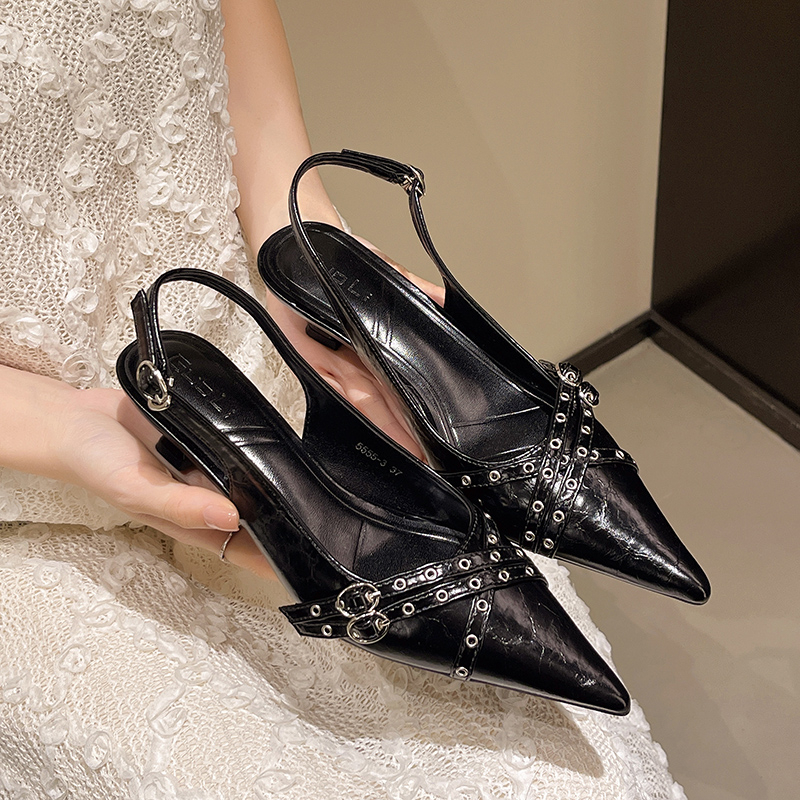 Summer Clothing Modest - 2025 New Women Pointed Toe Sandals