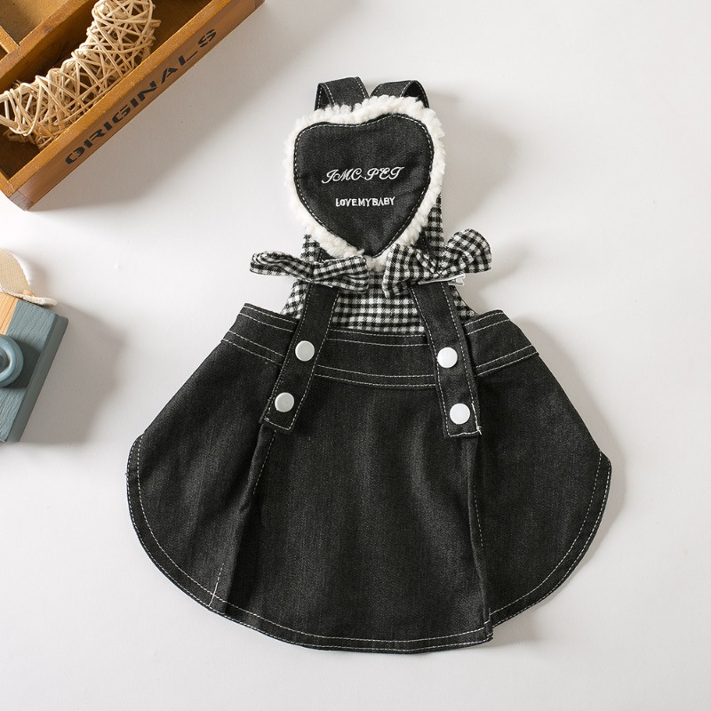 Summer Loving Clothing - Fashion Pet Dog Denim Love Skirt