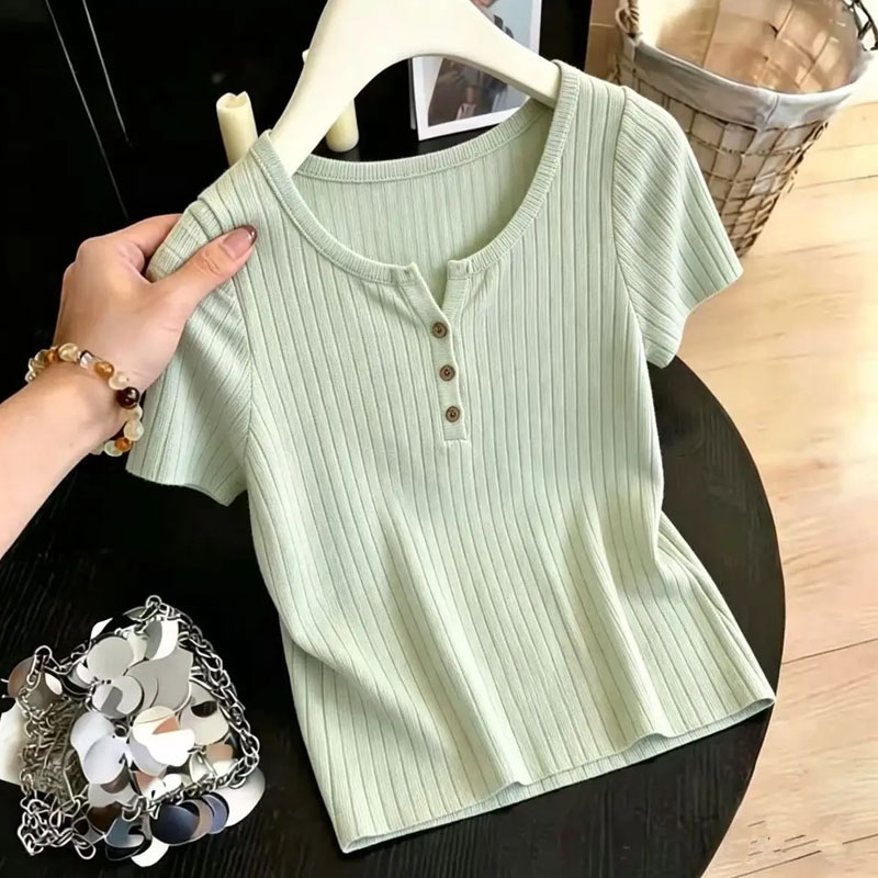 Summer Days Clothing - Knitwears Knitted Sweater Women Pullovers Summer