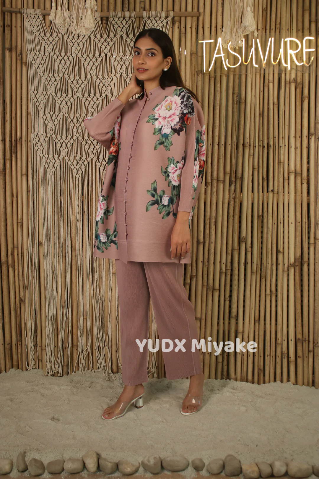 YUDX Miyake Pleated Floral Pri - Summer Days Clothing recension och pris