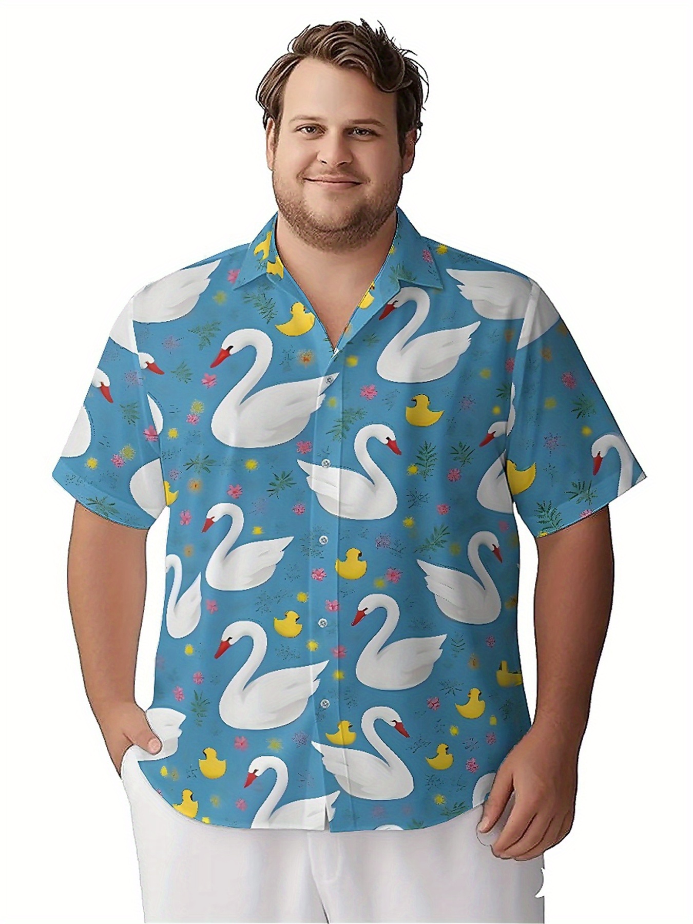 Men's Plus Size Hawaiian Shirt - Beach Shirt Hawaiian recension och pris