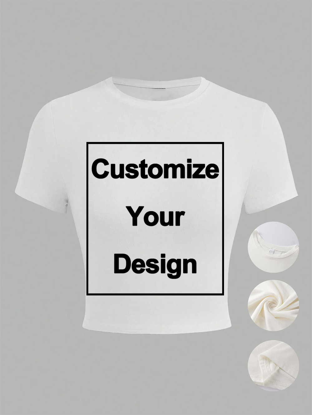 Custom Womens Cotton Crop Tops - Summer Clothing Capsule recension och pris