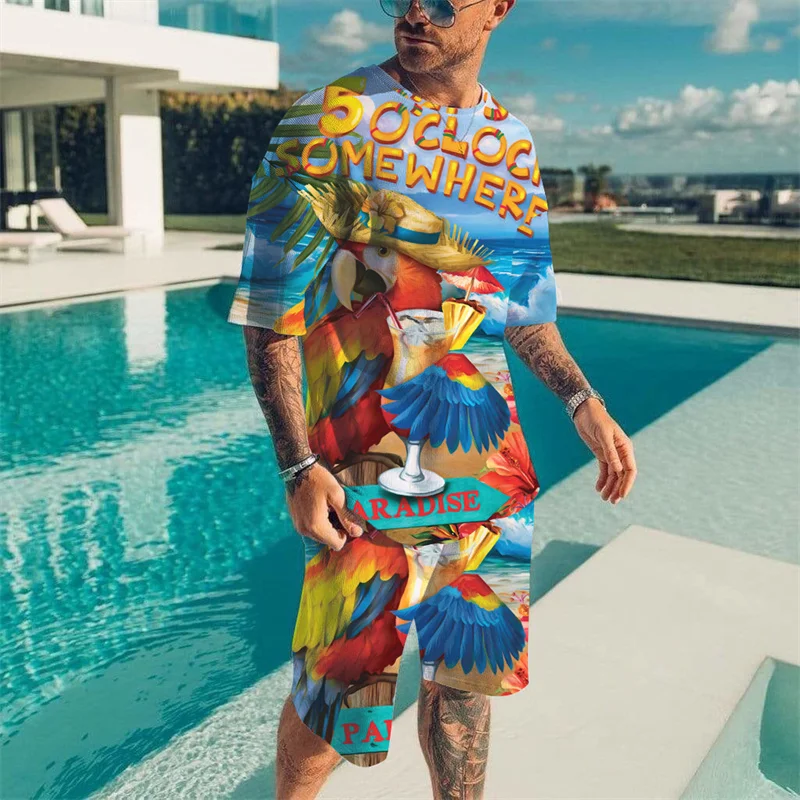 Graffiti Style Hawaiian T-shir - Beach Shirt Hawaiian recension och pris