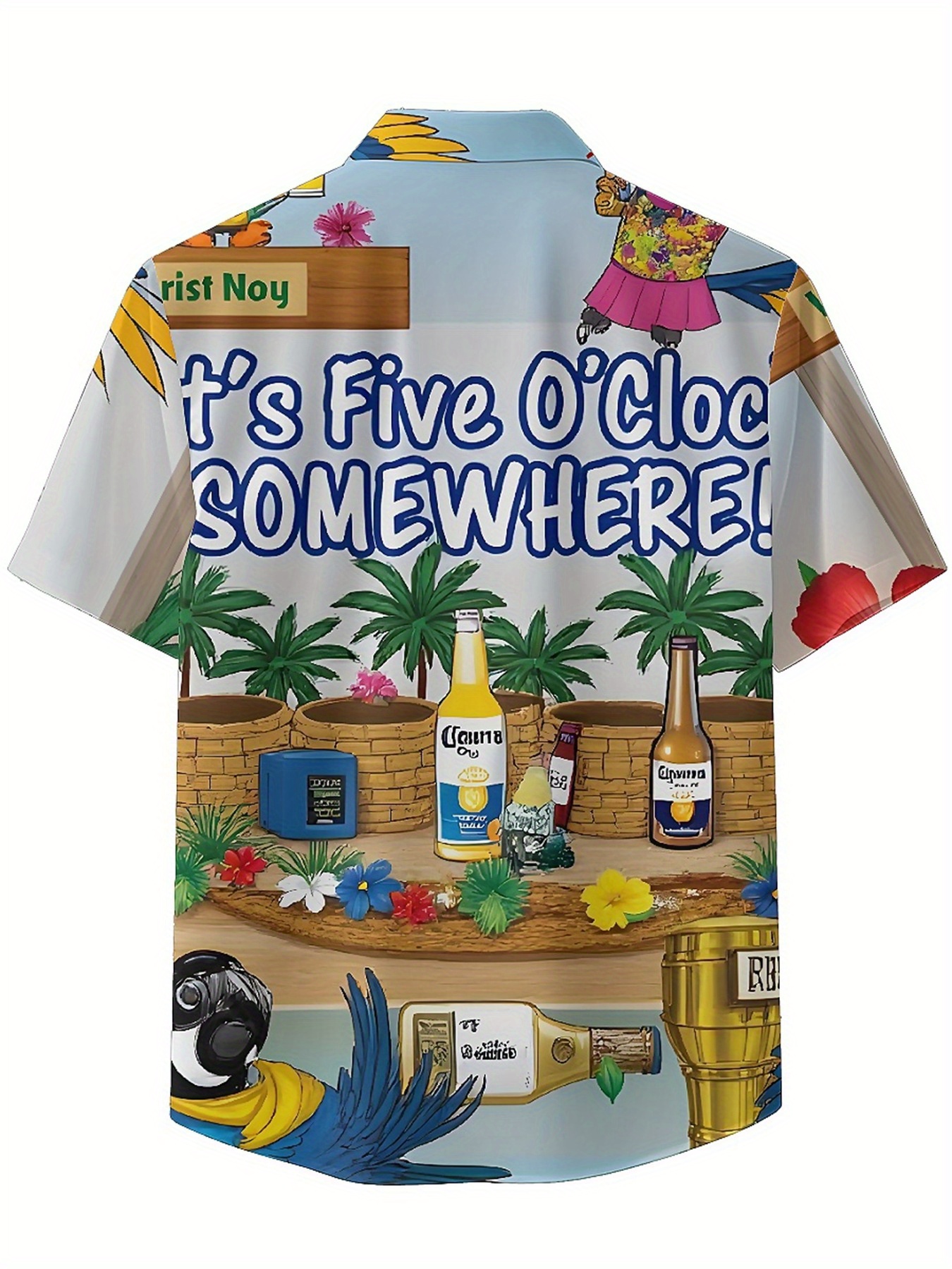 Men's Plus Size Hawaiian Shirt - Beach Shirt Hawaiian recension och pris