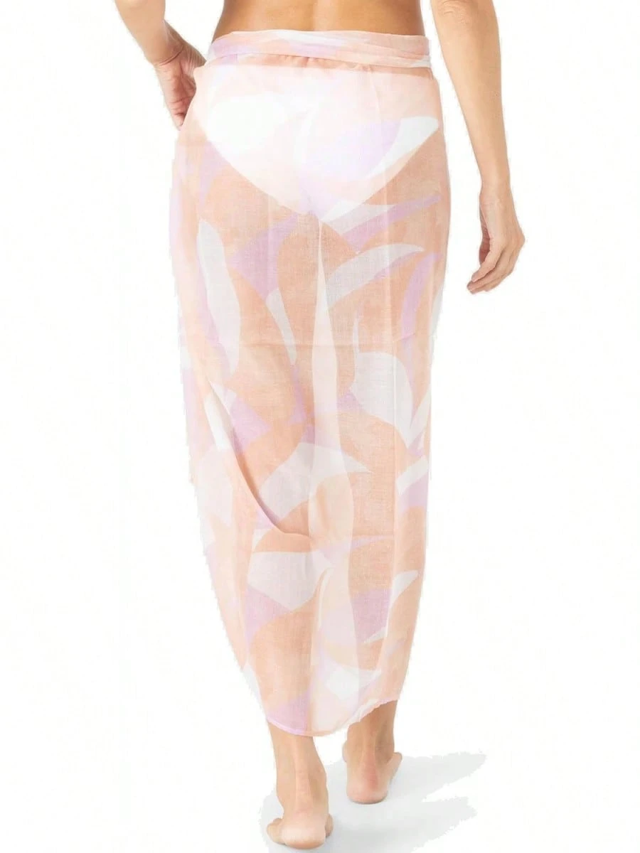 Lightweight Floral Print Pareo - Sarong Pareo Wrap recension och pris