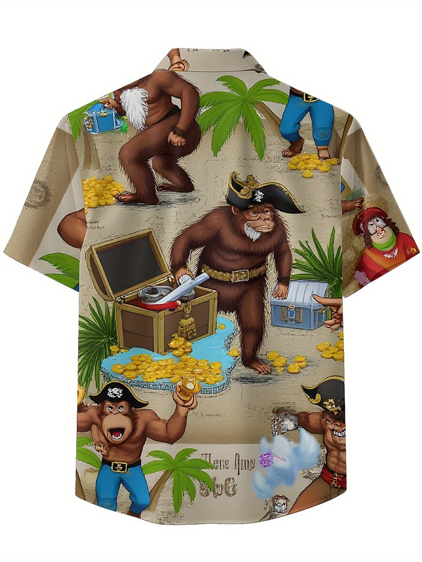 Men's Plus Size Hawaiian Shirt - Beach Shirt Hawaiian recension och pris
