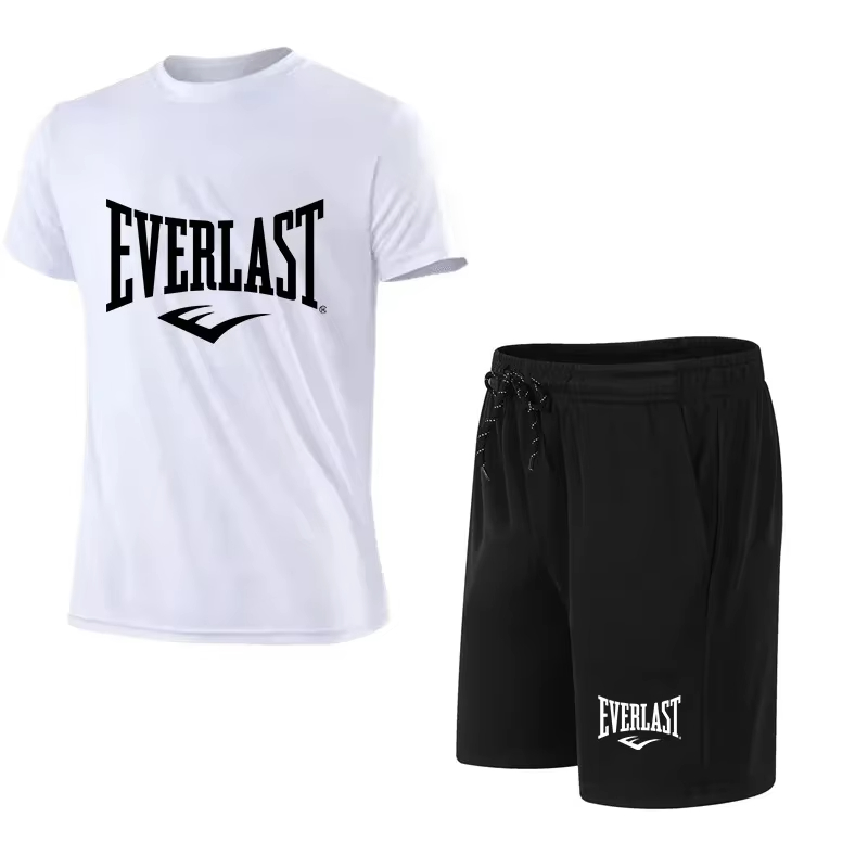 EVERLAST Men's T-shirt + Short - Summer Clothing Brands Men recension och pris