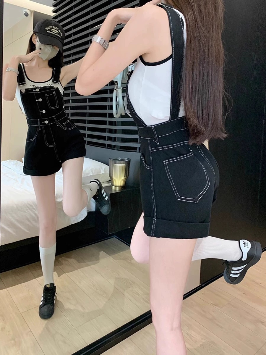 Rompers Women Solid Suspenders - Summer Loving Clothing recension och pris