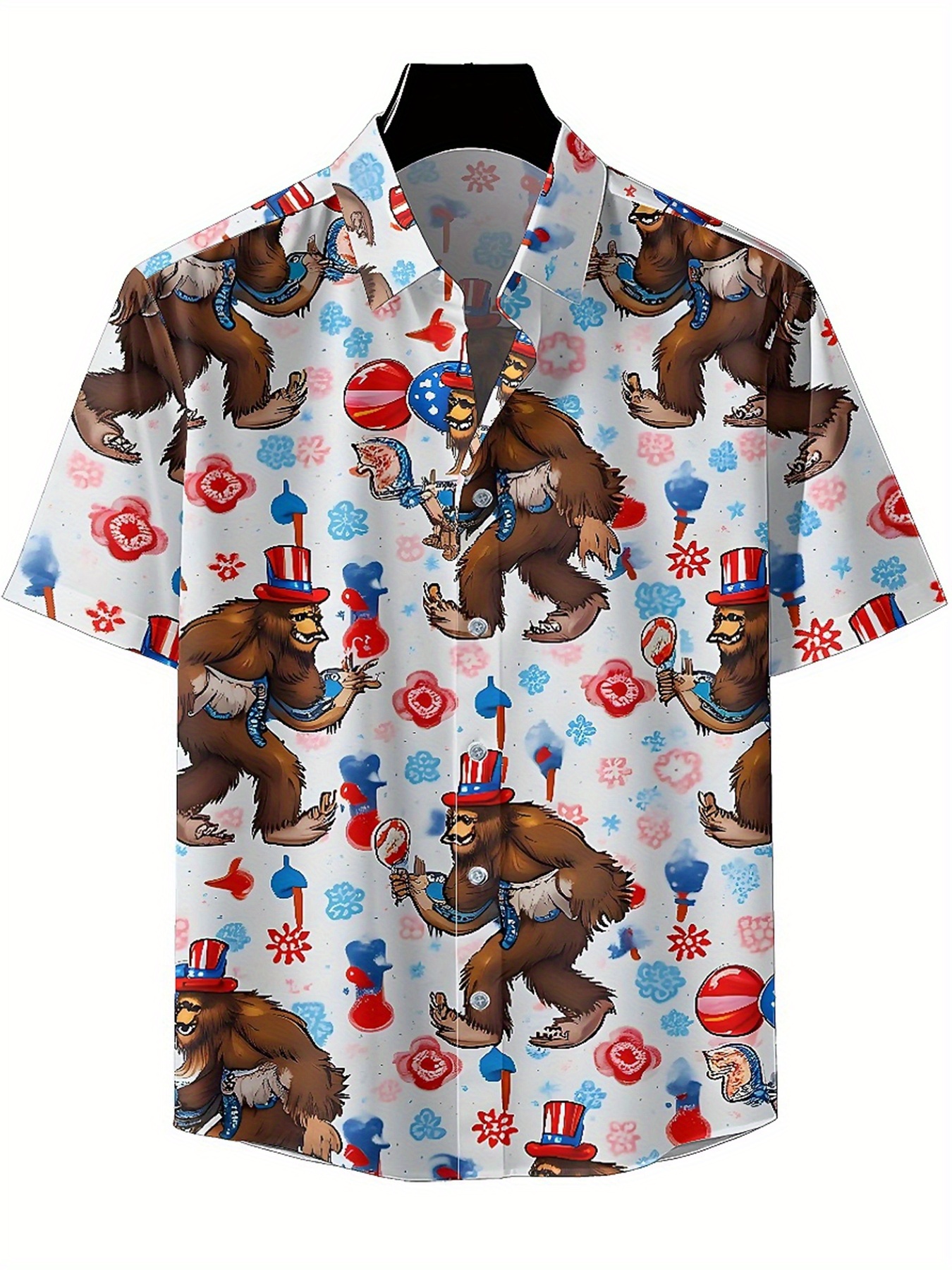 Men's Plus Size Hawaiian Shirt - Beach Shirt Hawaiian recension och pris