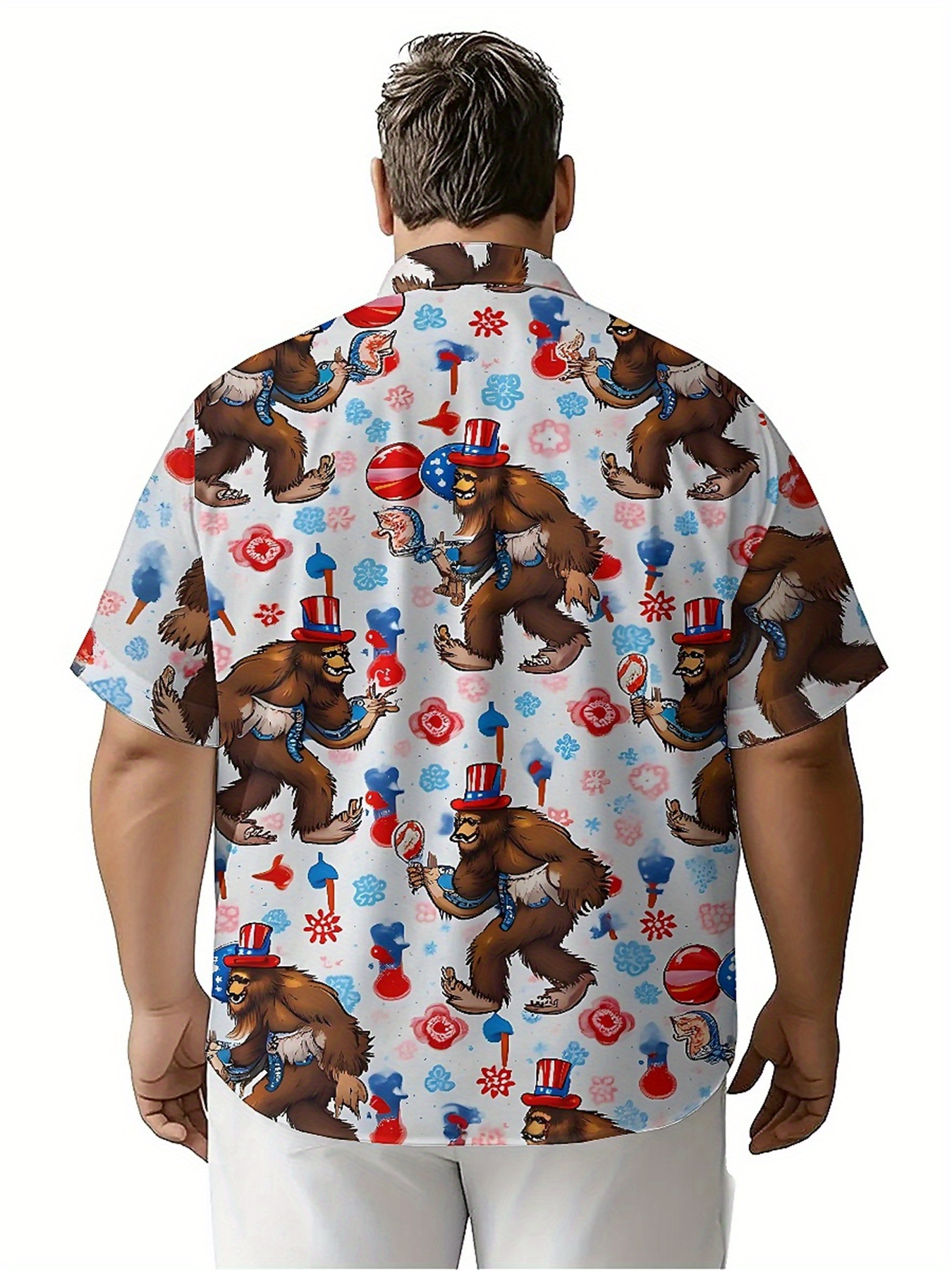 Men's Plus Size Hawaiian Shirt - Beach Shirt Hawaiian recension och pris