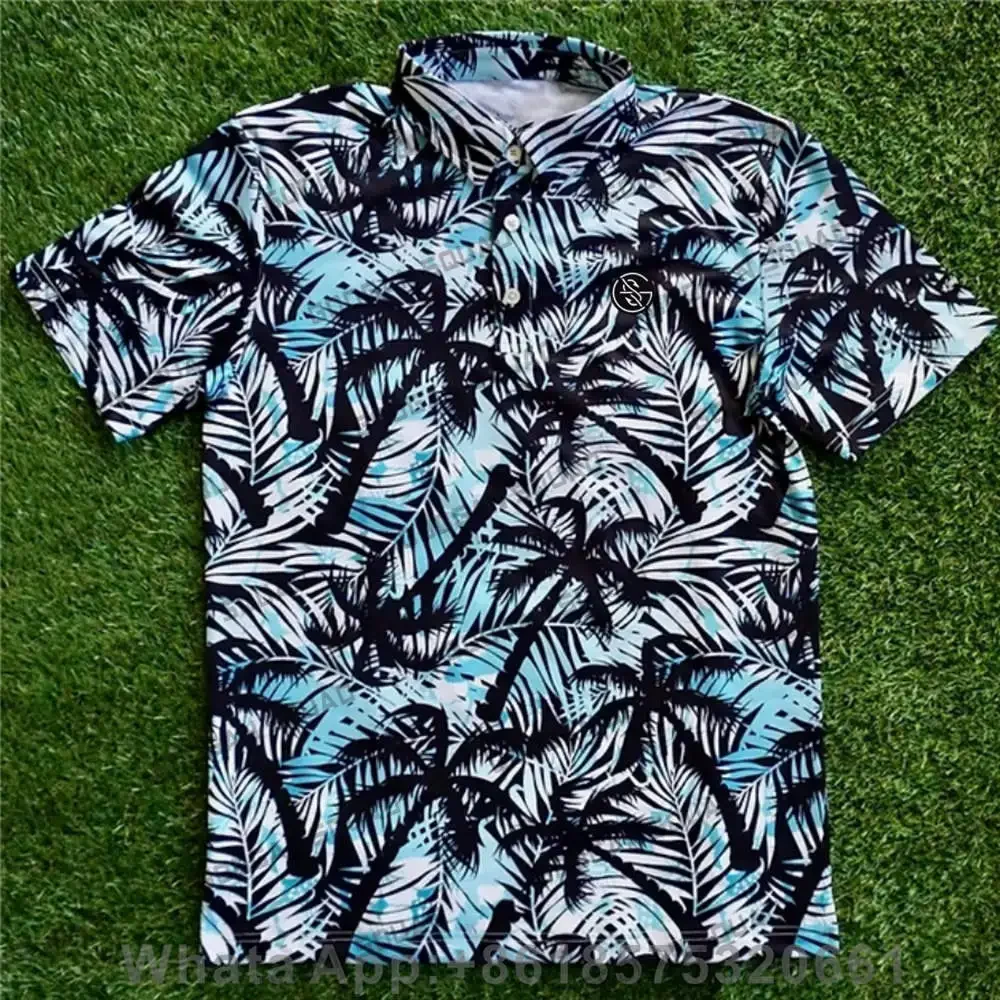 Golf Apparel Summer Men Lapel  - Summer Golf Clothing recension och pris