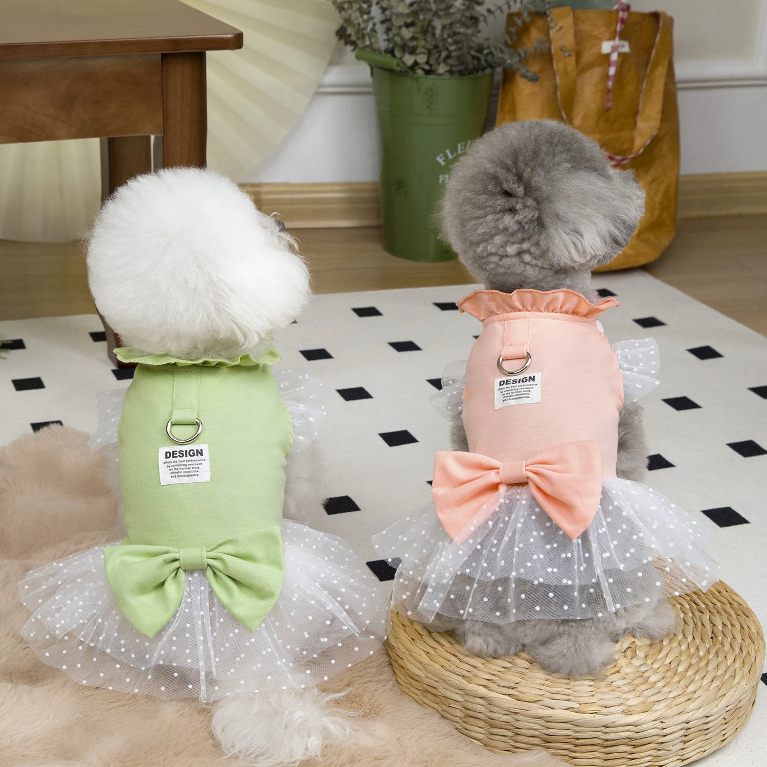 Cute Dog Summer Dress Cat Lace - Summer Loving Clothing recension och pris