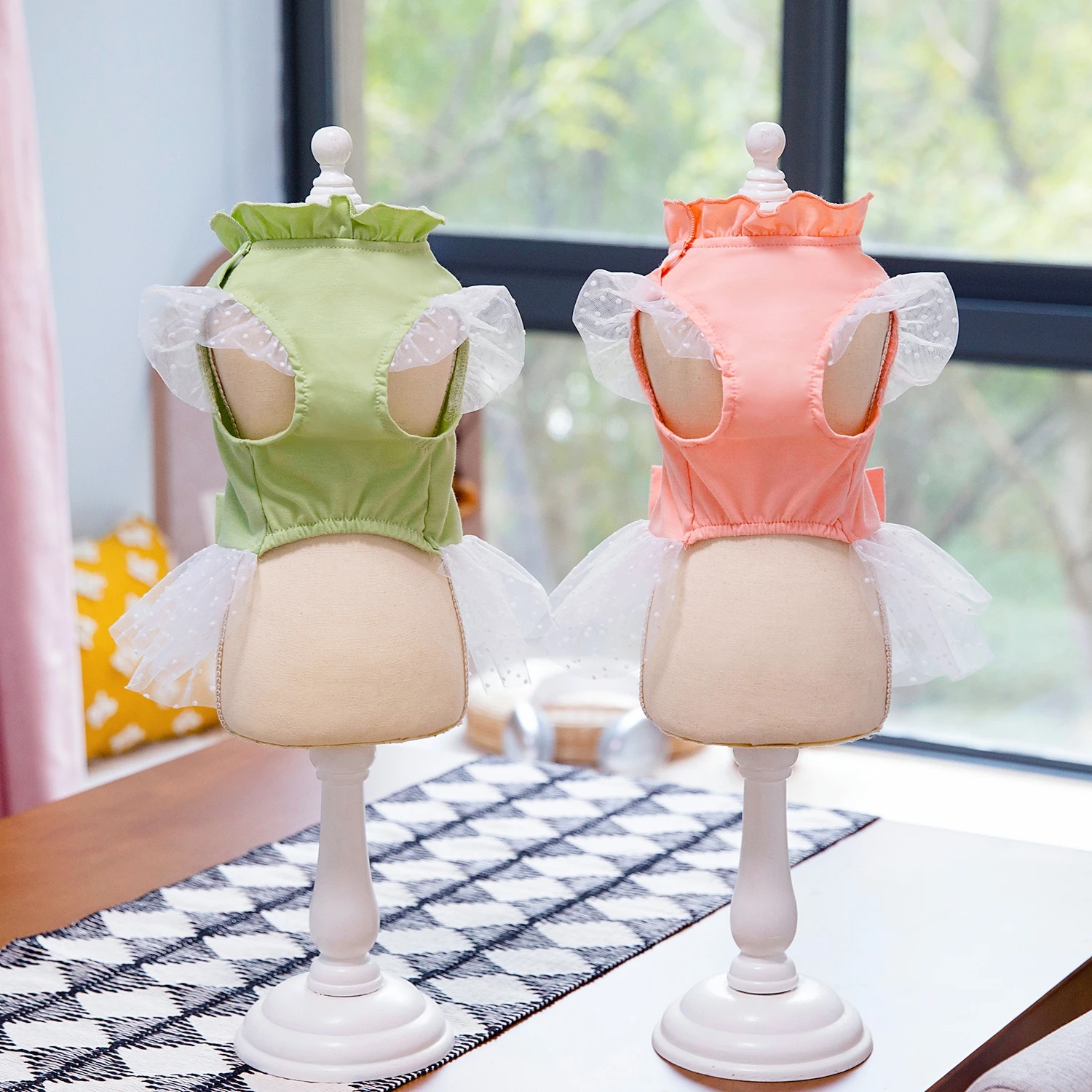 Cute Dog Summer Dress Cat Lace - Summer Loving Clothing recension och pris