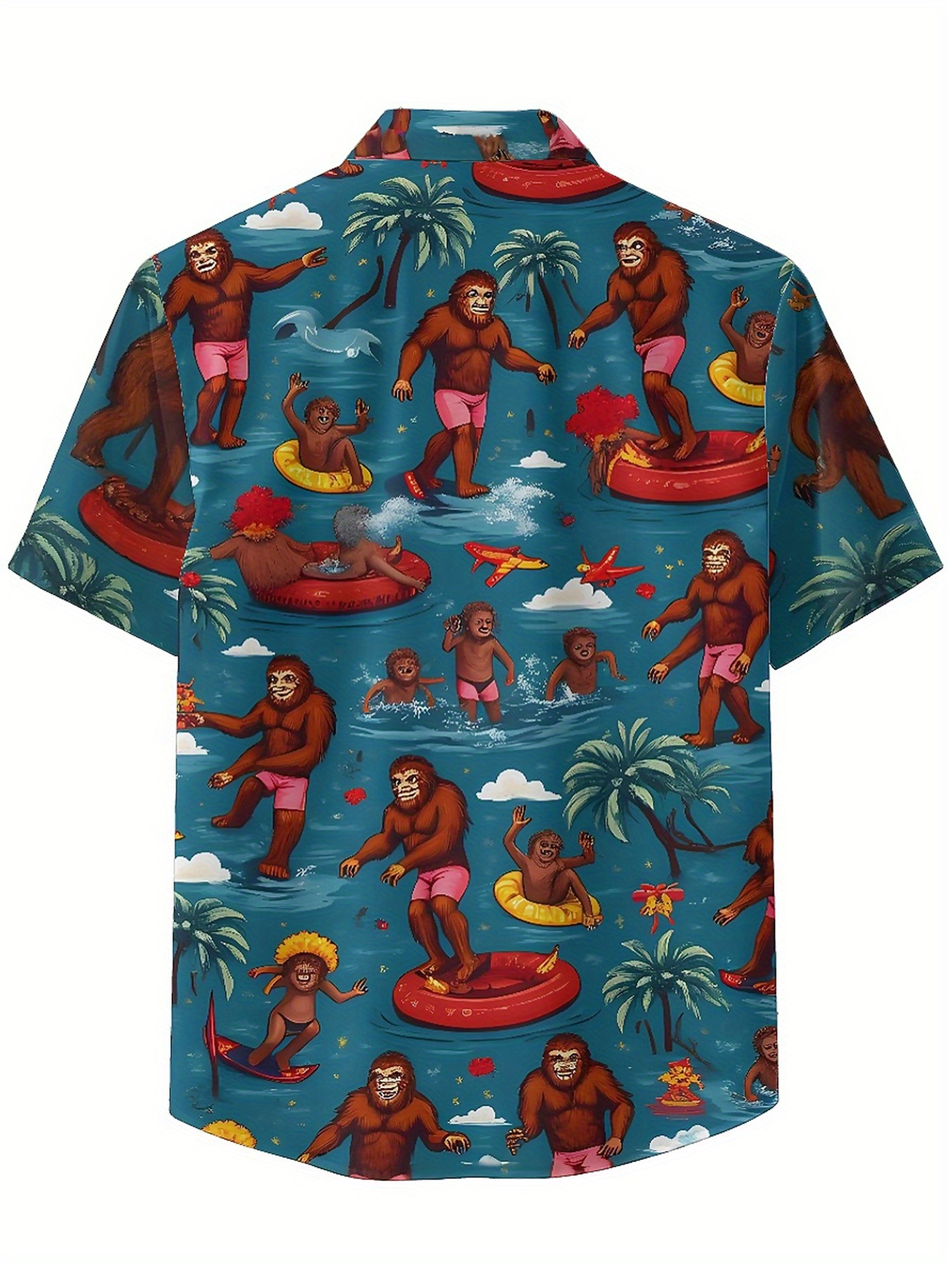 Men's Plus Size Hawaiian Shirt - Beach Shirt Hawaiian recension och pris