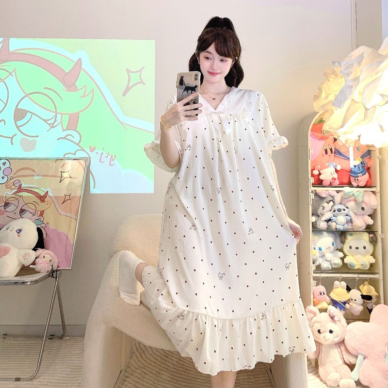 Plus Size Women's Cloud Cotton - Summer Clothing Dress recension och pris