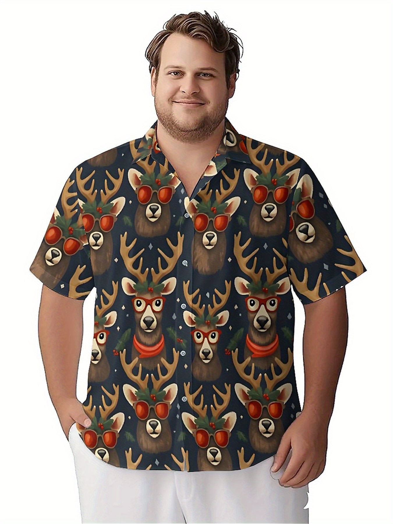 Men's Plus Size Hawaiian Shirt - Beach Shirt Hawaiian recension och pris