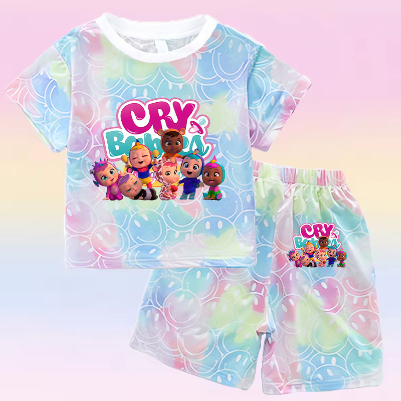 Crying Babies T-shirt Set Chil - Summer Clothing For Babies recension och pris