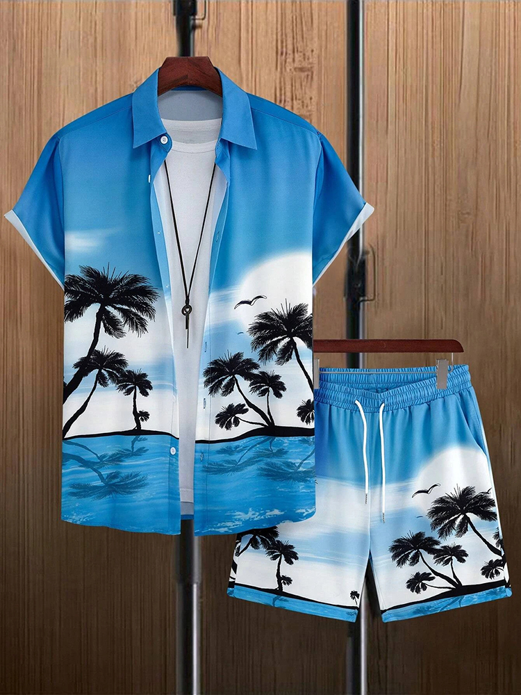 Hawaiian Men's Short Sleeve Sh - Beach Shirt Hawaiian recension och pris