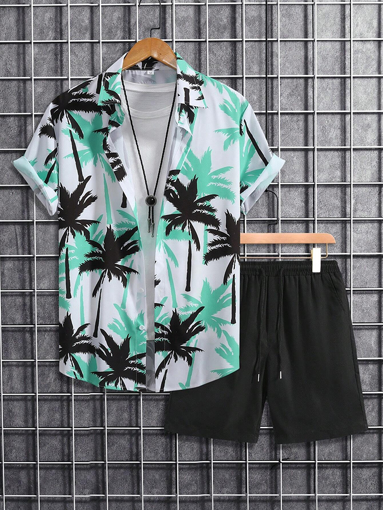 Hawaiian Men's Short Sleeve Sh - Beach Shirt Hawaiian recension och pris