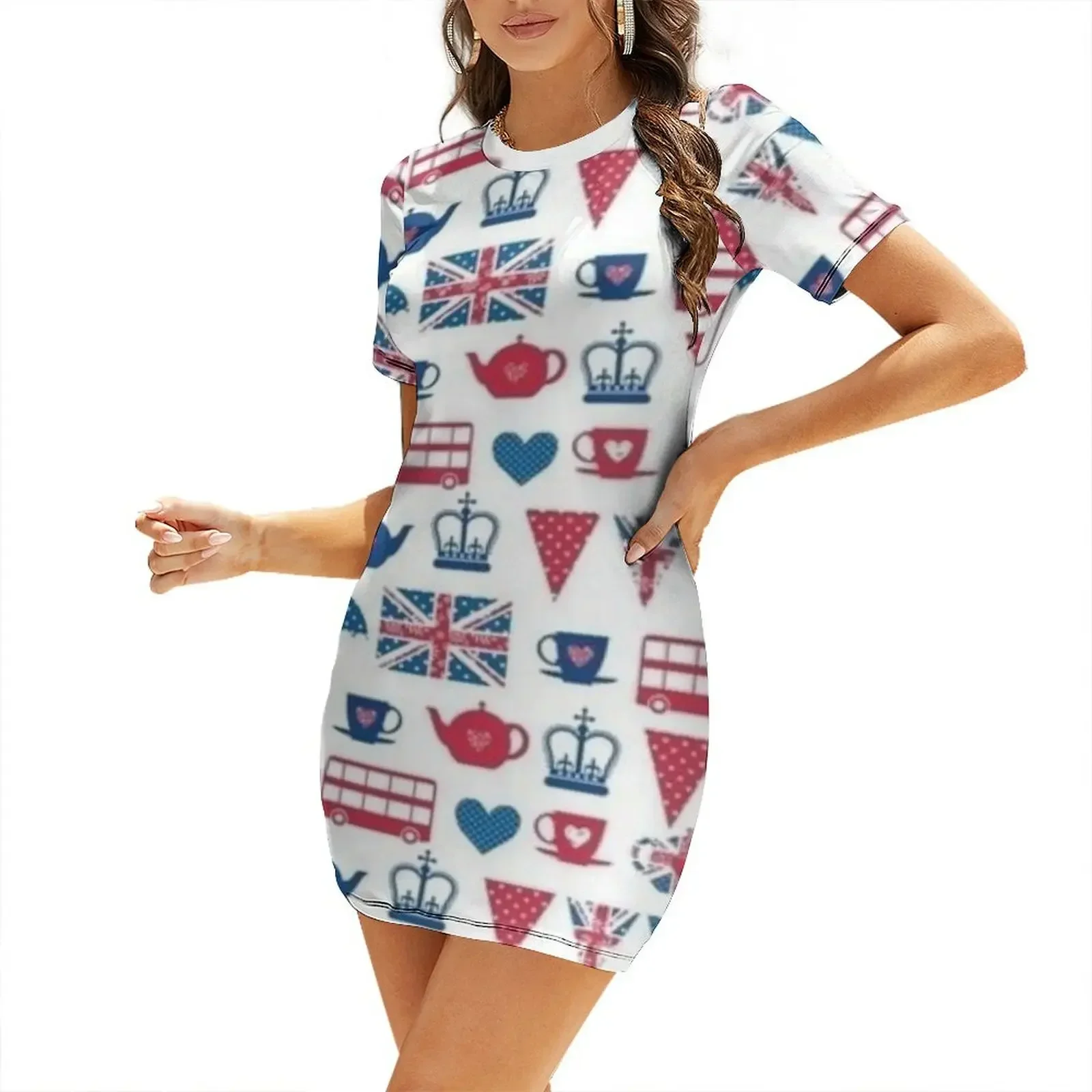 United Kingdom Pattern - UK Fl - Womens Summer Clothing Uk recension och pris