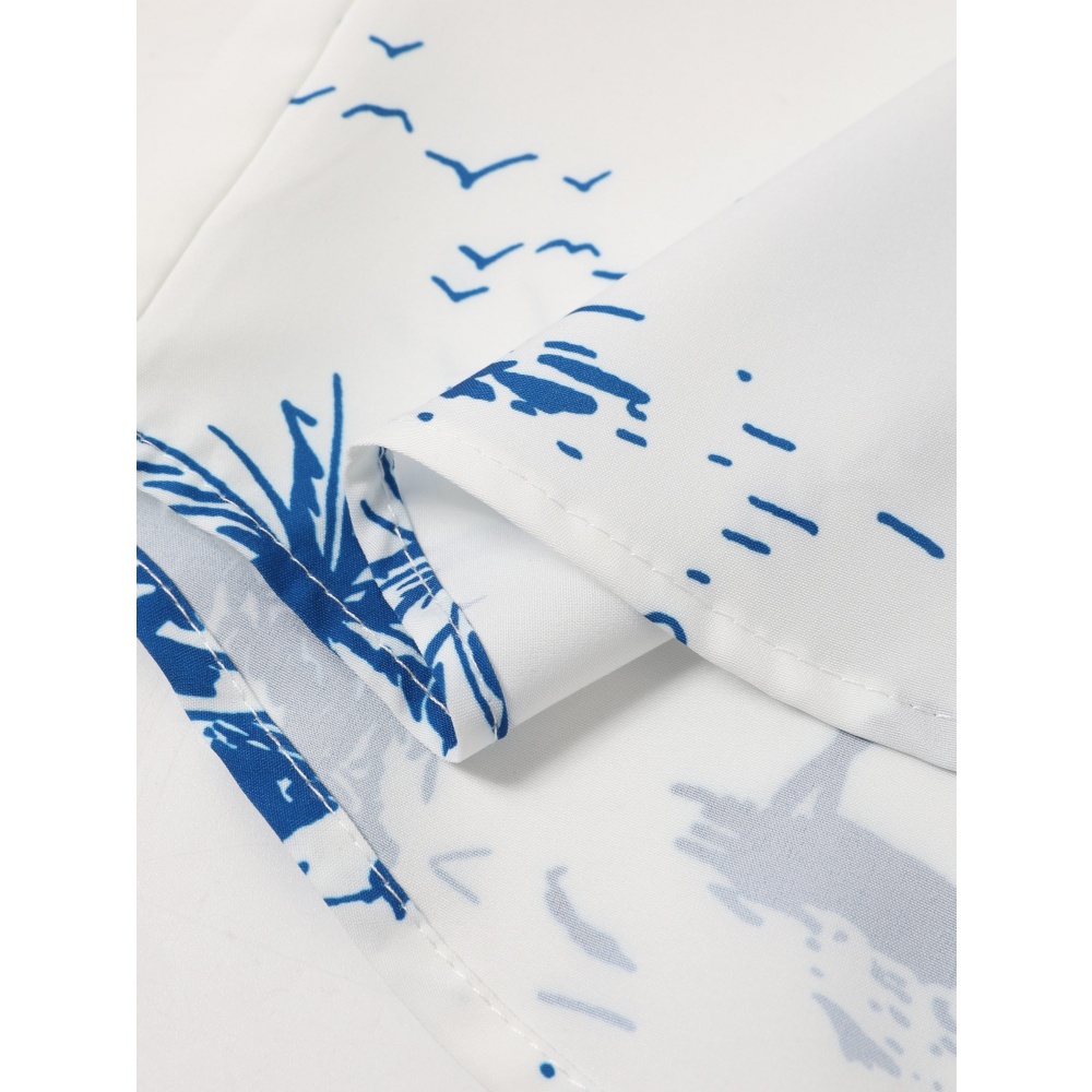 Summer Man Set Coconut Tree Fr - Beach Shirt Hawaiian recension och pris