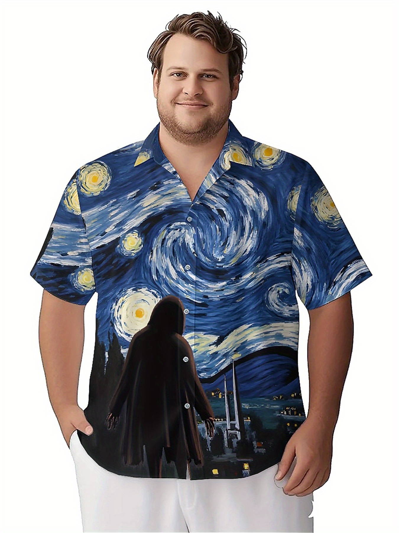 Men's Plus Size Hawaiian Shirt - Beach Shirt Hawaiian recension och pris