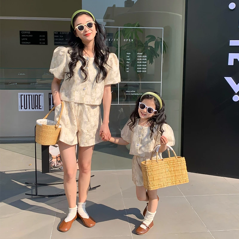 Mom and Daughter Equal Sets Cl - Summer Clothing For Babies recension och pris