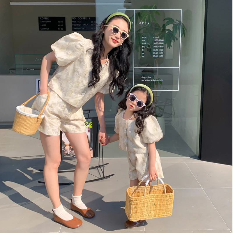 Mom and Daughter Equal Sets Cl - Summer Clothing For Babies recension och pris