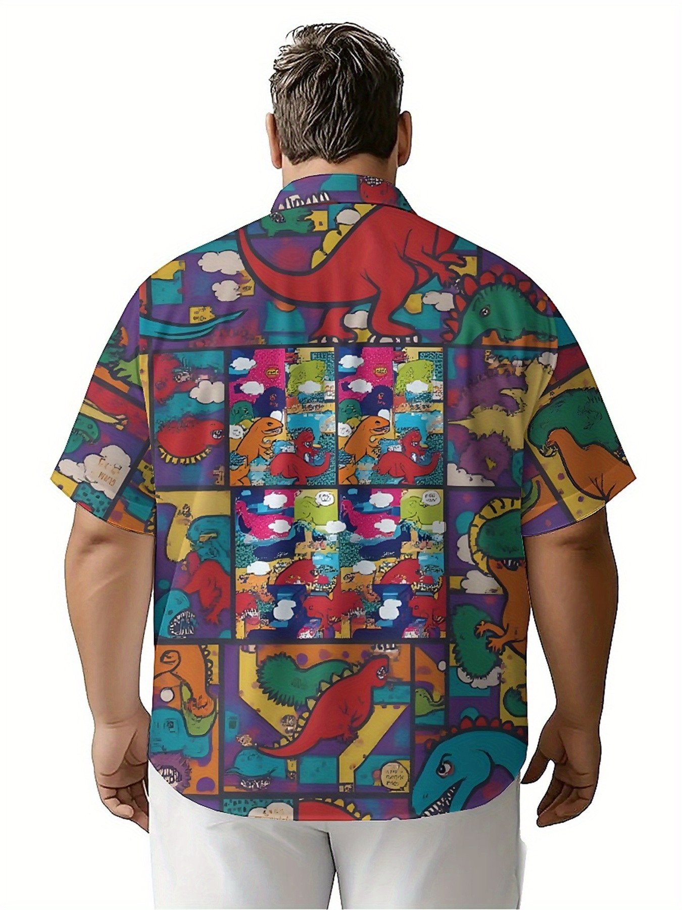 Men's Plus Size Hawaiian Shirt - Beach Shirt Hawaiian recension och pris