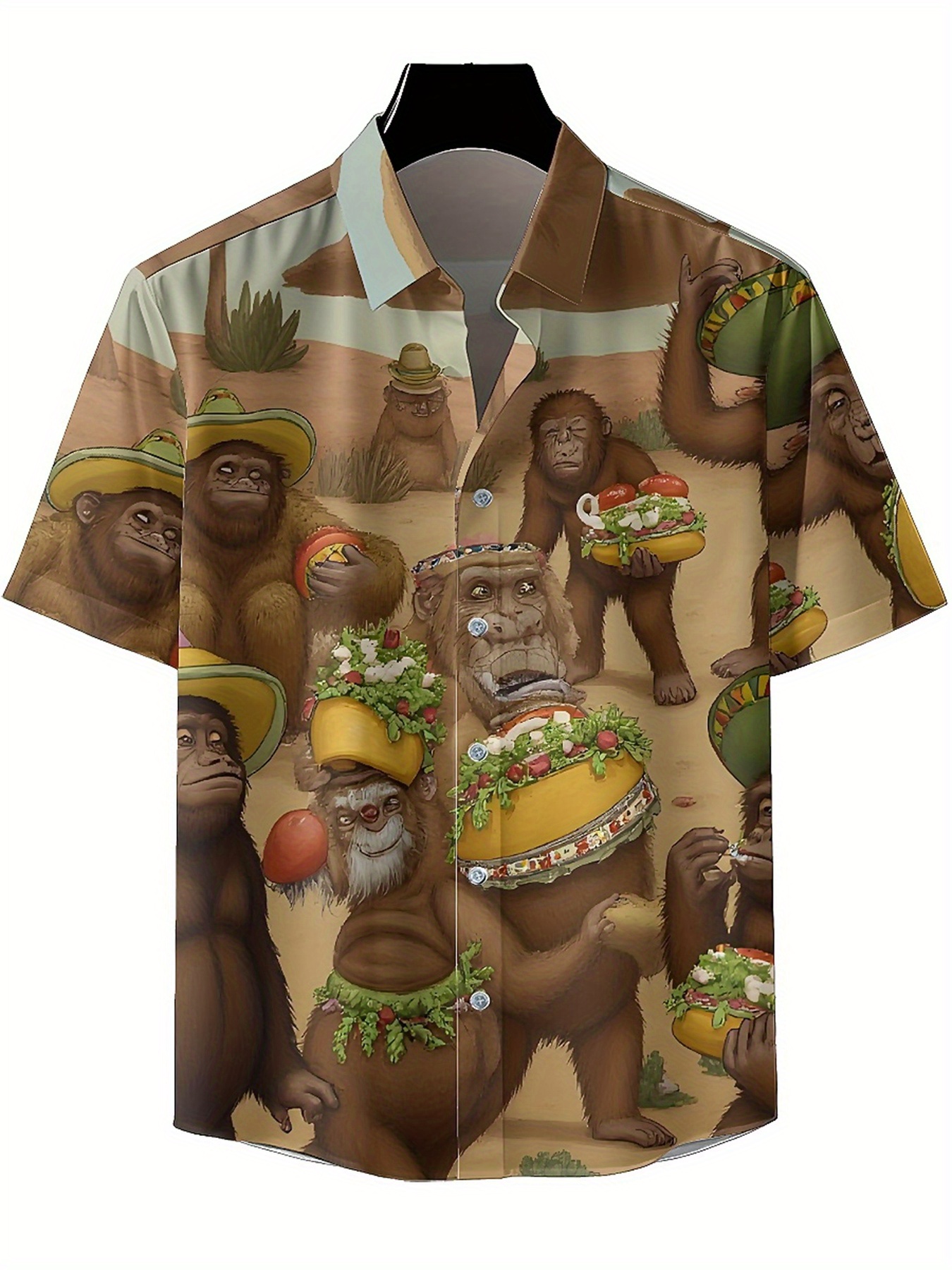 Men's Plus Size Hawaiian Shirt - Beach Shirt Hawaiian recension och pris