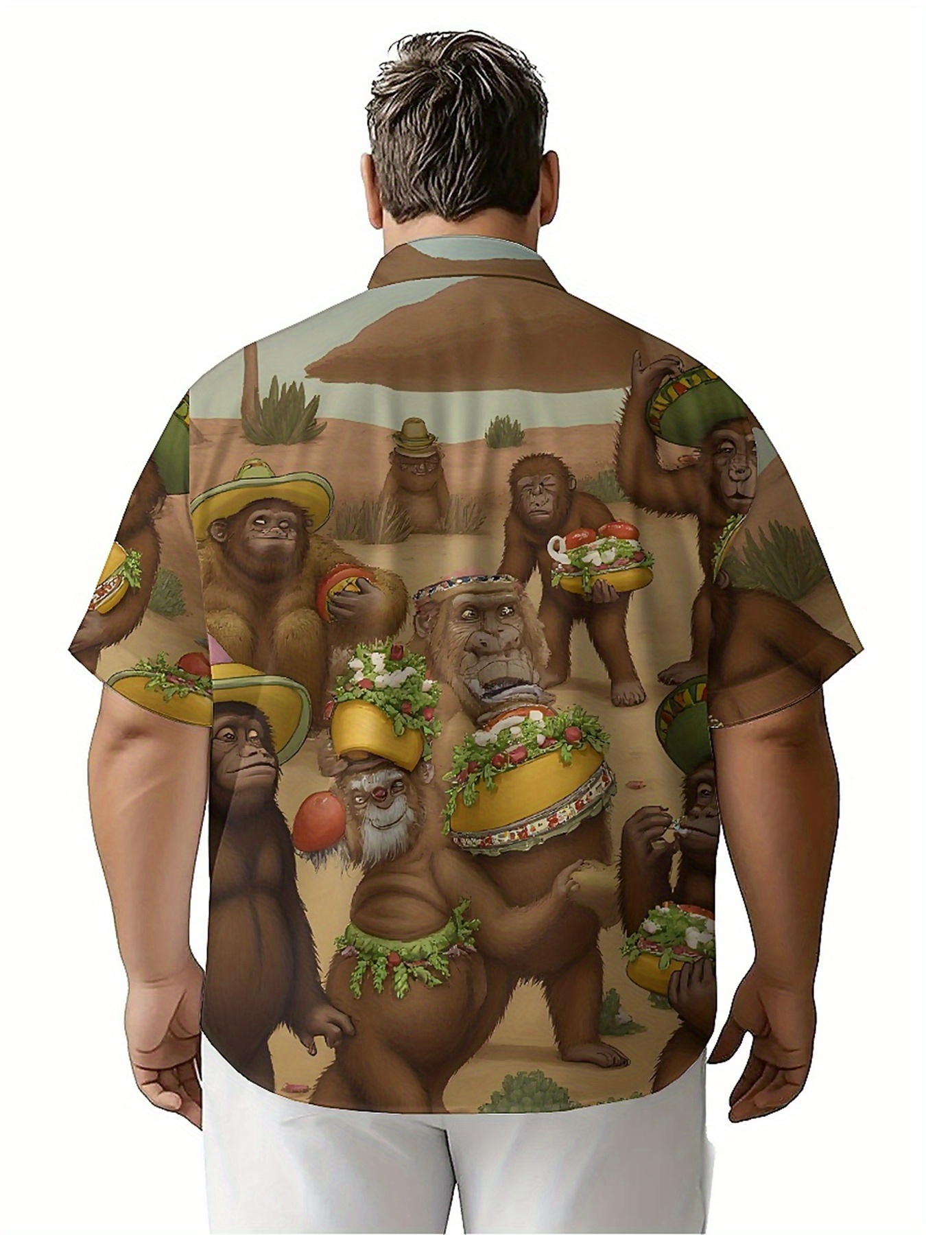 Men's Plus Size Hawaiian Shirt - Beach Shirt Hawaiian recension och pris