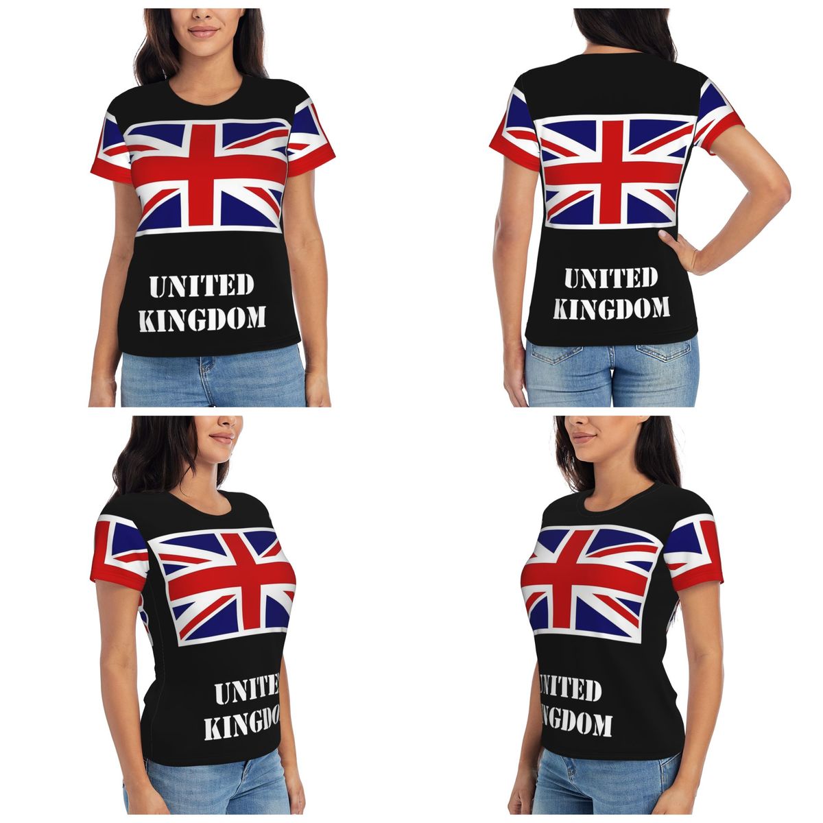 Union Jack Flag Of The UK Unit - Womens Summer Clothing Uk recension och pris