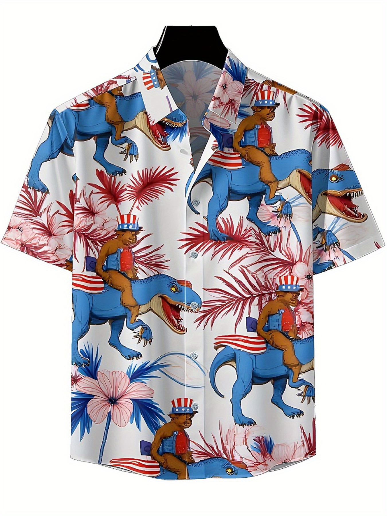 Men's Plus Size Hawaiian Shirt - Beach Shirt Hawaiian recension och pris