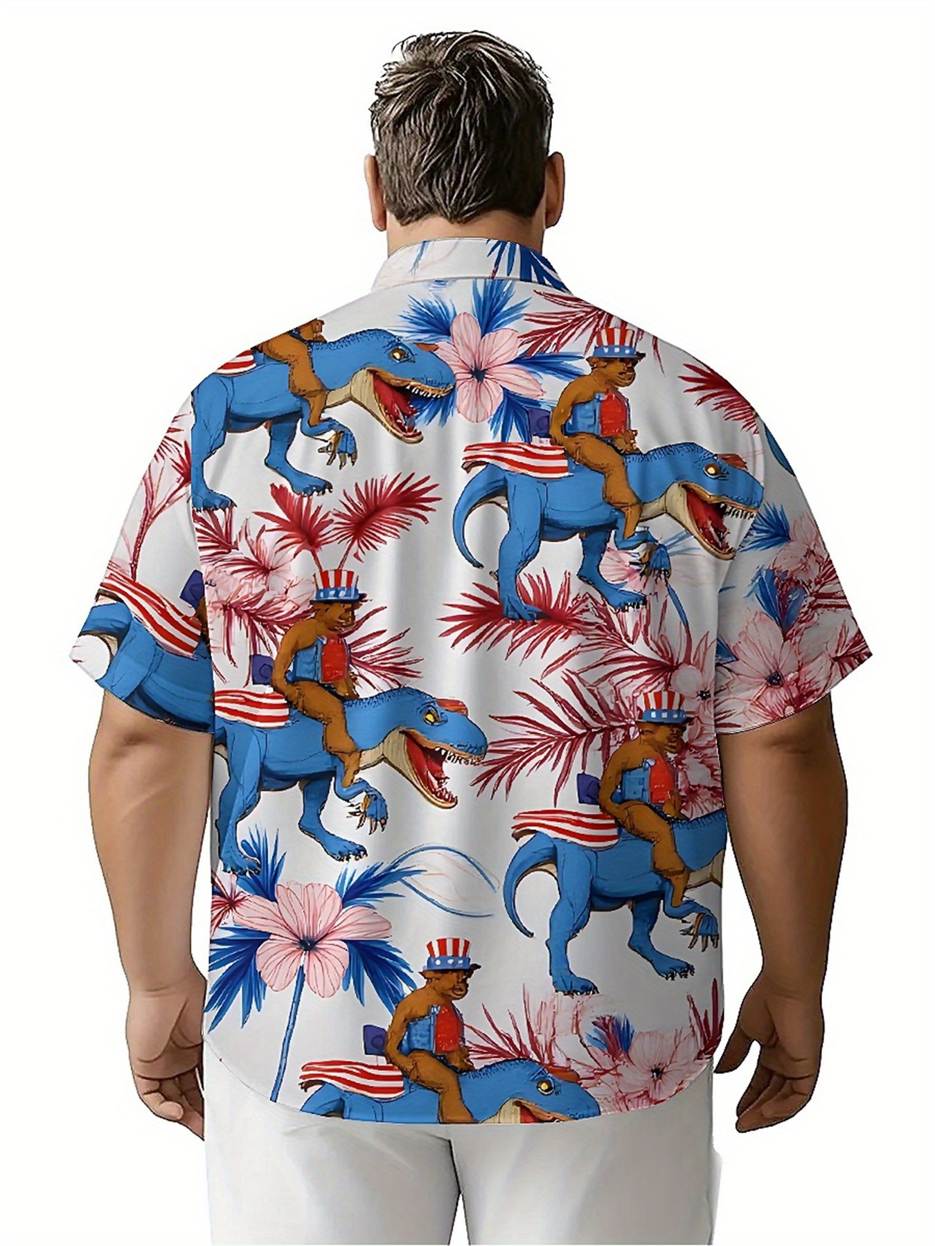 Men's Plus Size Hawaiian Shirt - Beach Shirt Hawaiian recension och pris