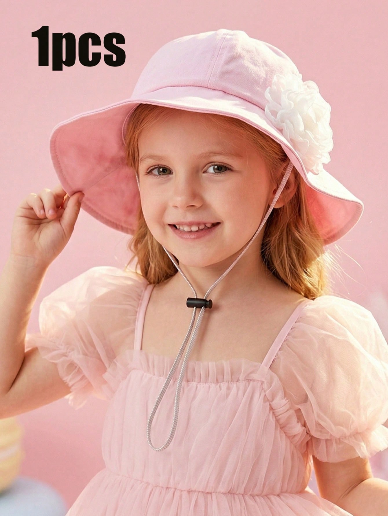 1Pc 3-8Y Girls White Big Flowe - Summer Clothing Capsule recension och pris