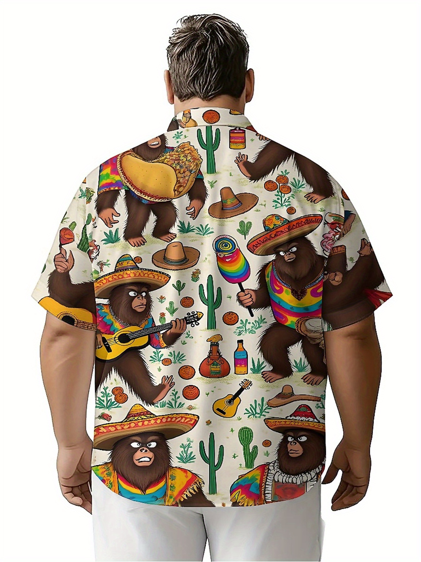 Men's Plus Size Hawaiian Shirt - Beach Shirt Hawaiian recension och pris