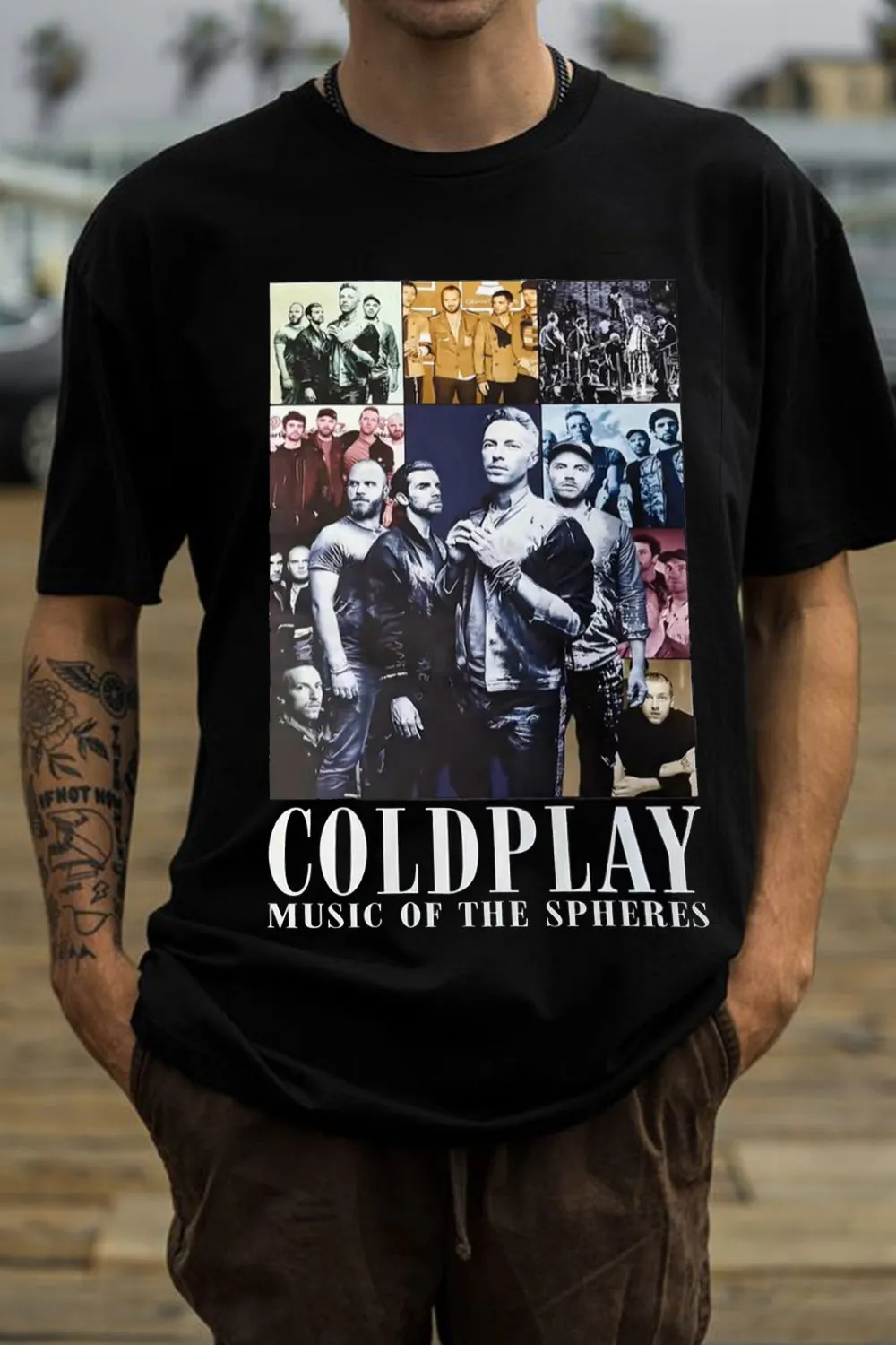 Uk Band Cold-plays TShirt Mens - Womens Summer Clothing Uk recension och pris