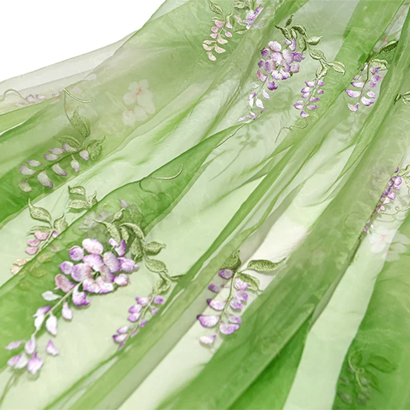 Wisteria Embroidery Fabric DIY - Summer Clothing For Babies recension och pris