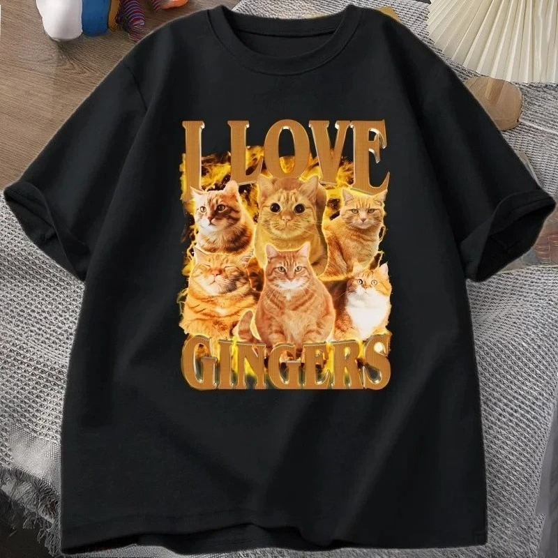 I Love Ginger T-shirt Funny Or - Summer Loving Clothing recension och pris