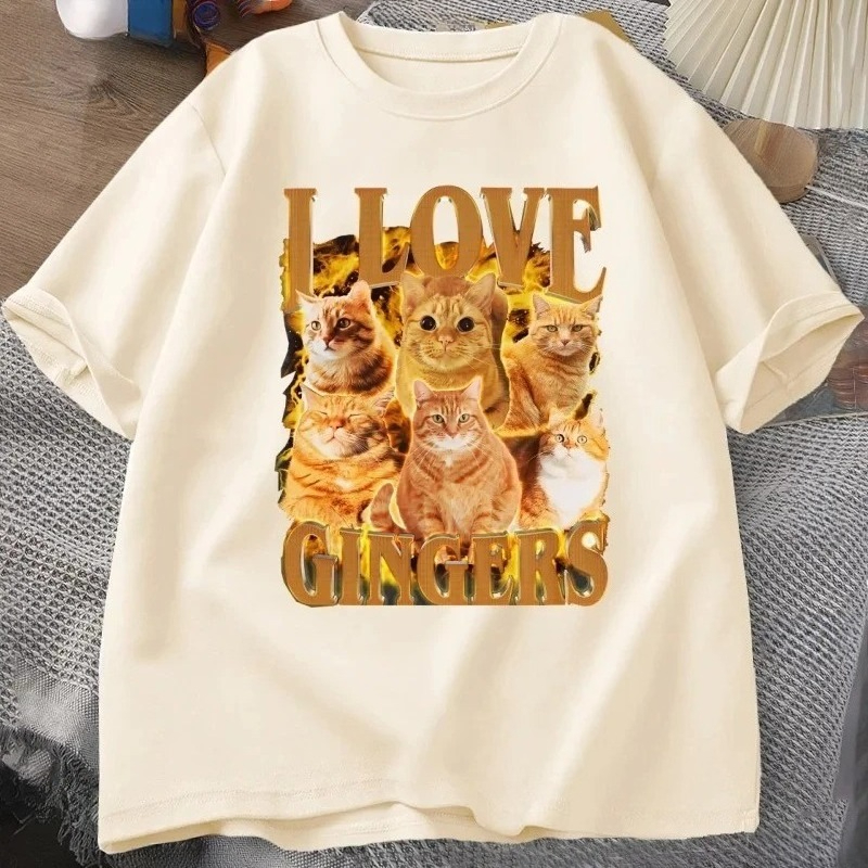 I Love Ginger T-shirt Funny Or - Summer Loving Clothing recension och pris
