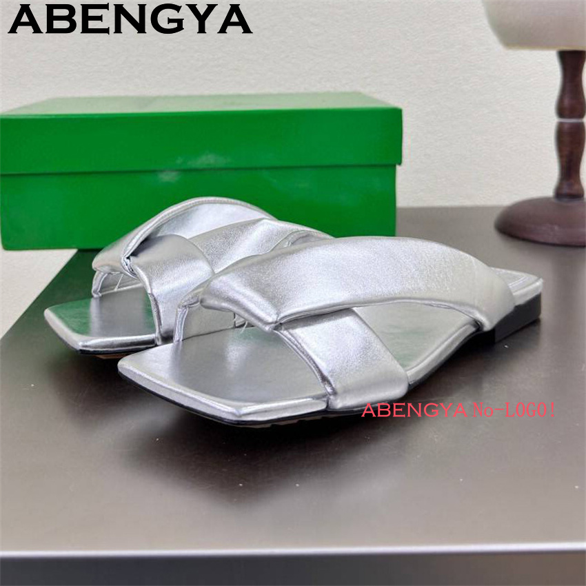 Real Leather Flat Slippers Cas - Summer Clothing Modest recension och pris