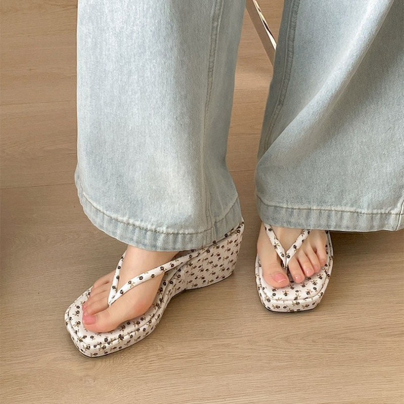 Women Platform Wedge Heel Slip - Summer Clothing Modest recension och pris