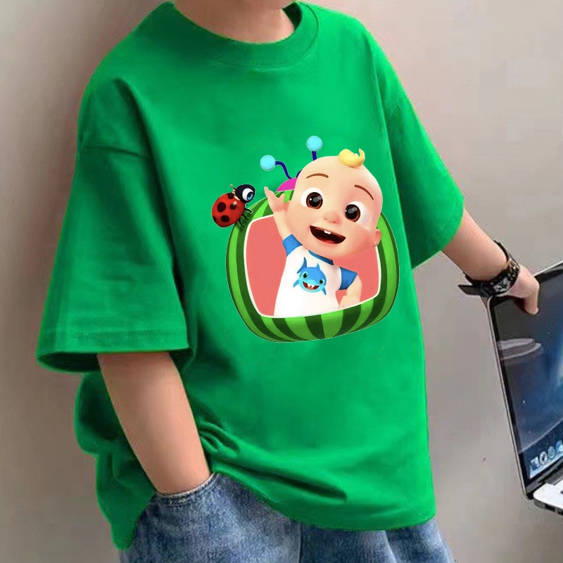 Cocomelons Baby T-Shirts Anime - Summer Clothing For Babies recension och pris