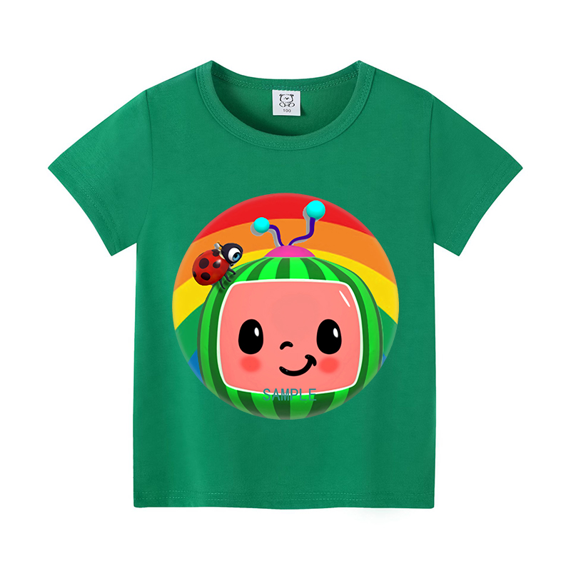Cocomelons Baby T-Shirts Anime - Summer Clothing For Babies recension och pris