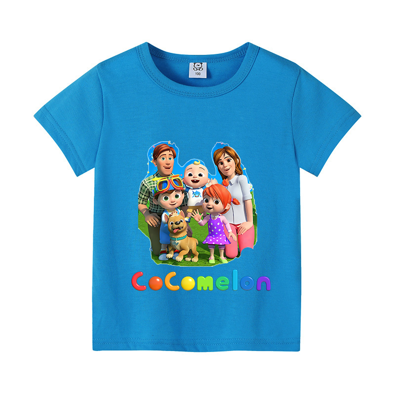Cocomelons Baby T-Shirts Anime - Summer Clothing For Babies recension och pris