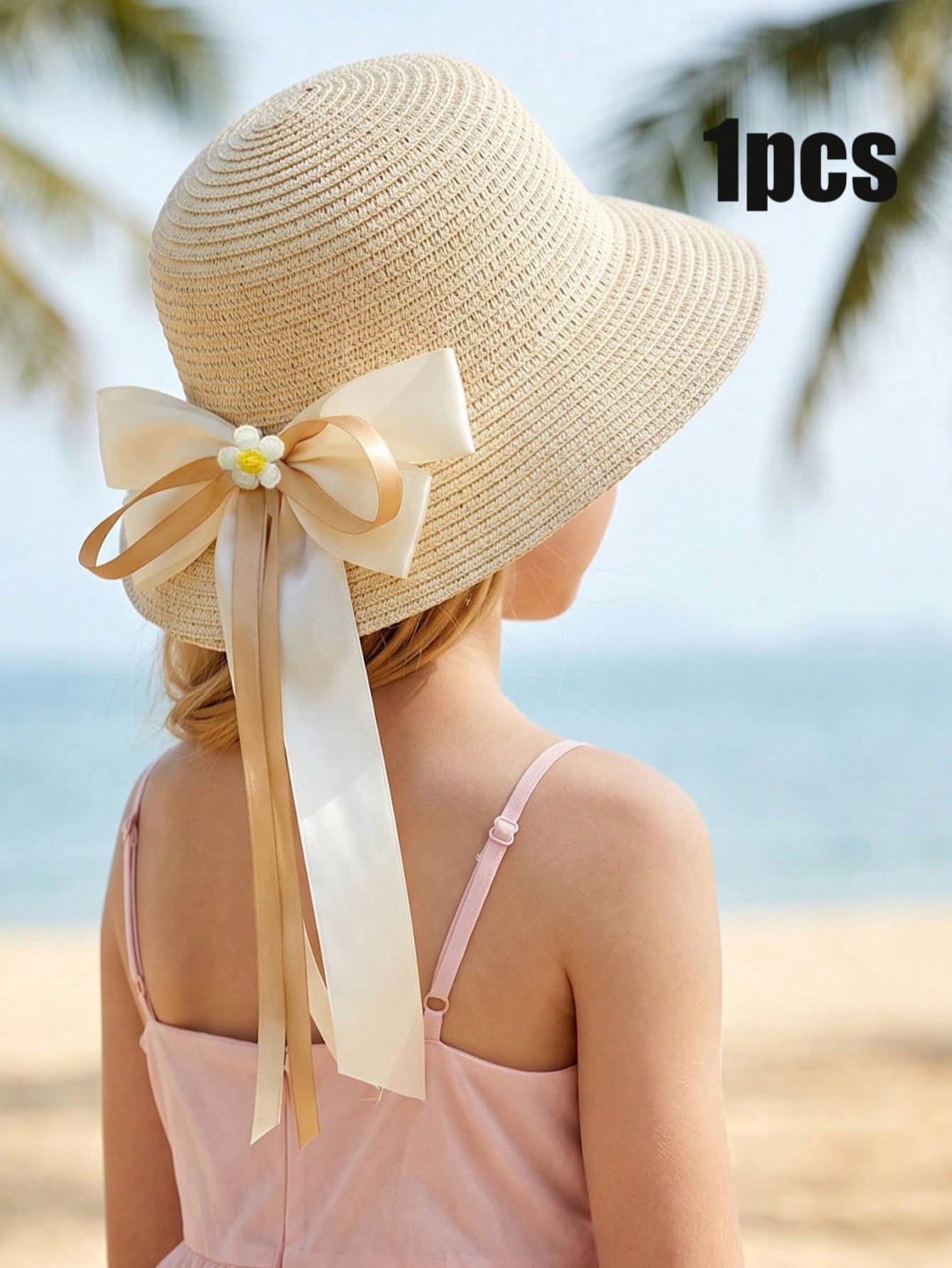 1Pc 3-8Y Girls Coffee Bow Stra - Summer Clothing Capsule recension och pris