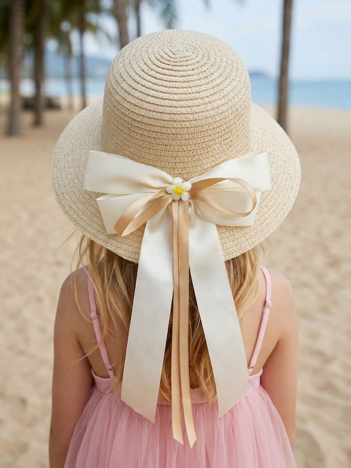 1Pc 3-8Y Girls Coffee Bow Stra - Summer Clothing Capsule recension och pris